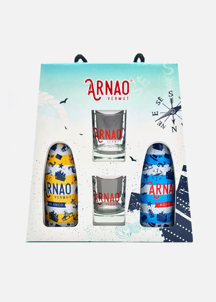 Pack Arnao Vermut Rojo y Blanco